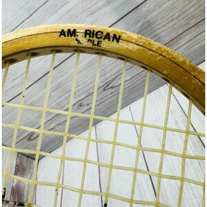Bancroft | Games | Vintage Bancroft Aussie Wooden Tennis Racket 27 ...